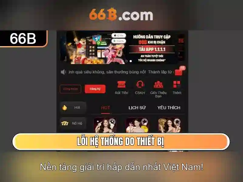 66B Cập Nhật Trải Nghiệm Slot Đỉnh Cao